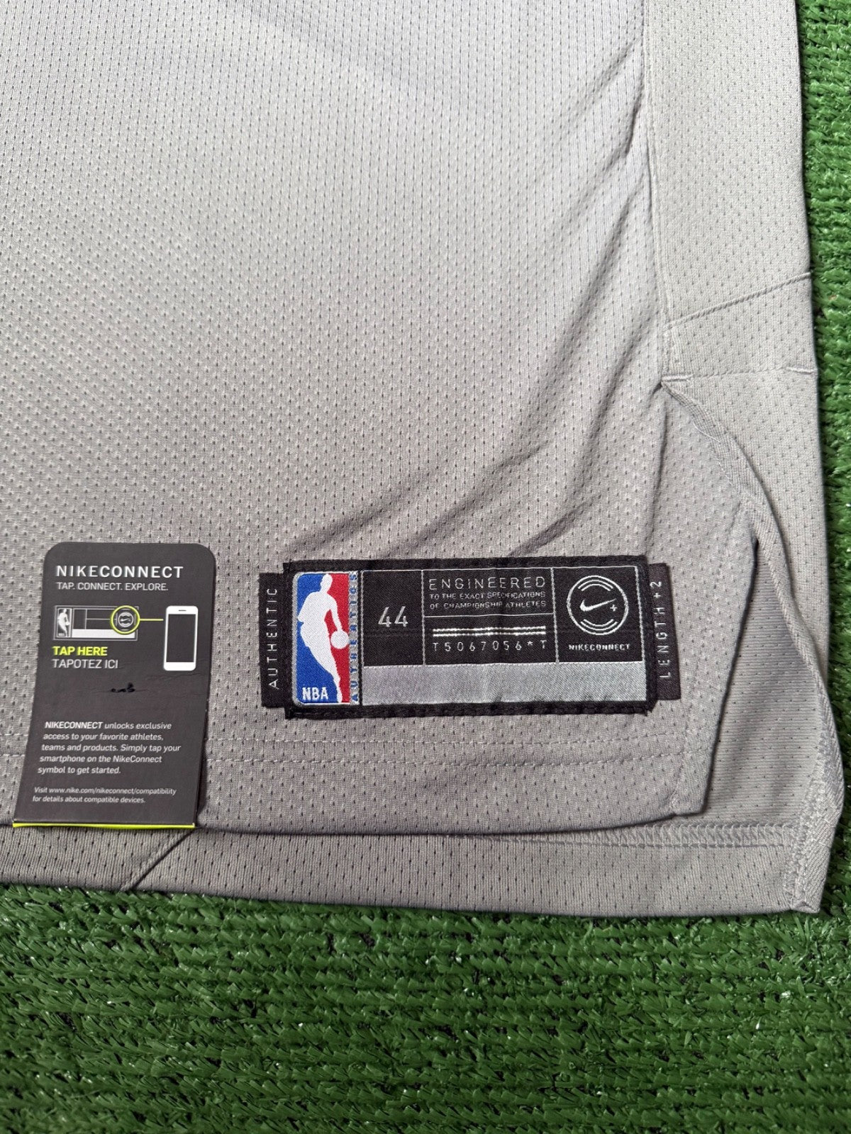 Russell Westbrook Oklahoma City Thunder Jersey #0 Nike Aeroswift Authentic Gray Size 44 (M) NBA