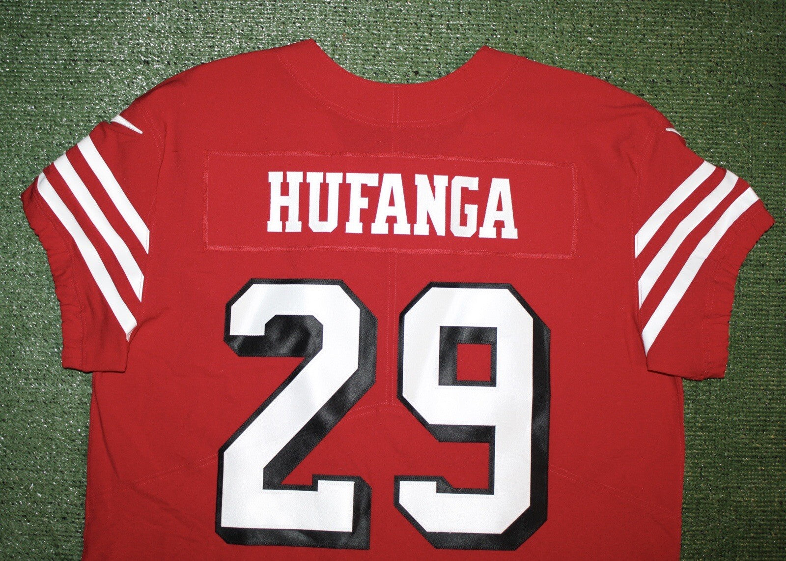 Talanoa Hufanga San Francisco 49ers Jersey #29 Nike Vapor FUSE Elite red Size 48 (XL) NFL