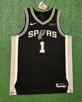Victor Wembanyama San Antonio Spurs Jersey #1 Nike ADV Authentic White Size 52 (XL) NBA