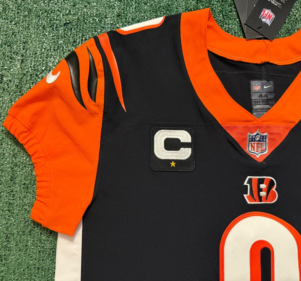 Joe Burrow Cincinnati Bengals Jersey #9 Nike Vapor Elite Black Size 44 (L) NFL