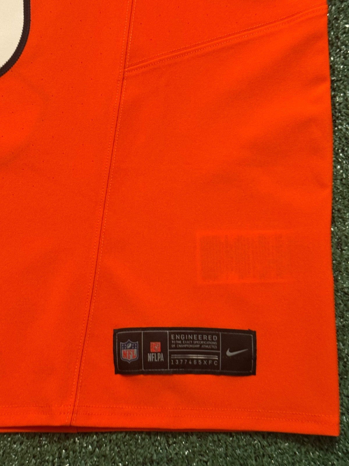 Joe Burrow Cincinnati Bengals Jersey #9 Nike Vapor FUSE Elite Orange Size 44 (L) NFL
