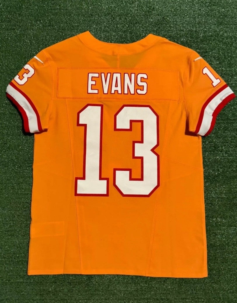 Mike Evans Tampa Bay Buccaneers Jersey #13 Nike Vapor FUSE Elite Orange Creamsicle Size 40 (Medium) NFL