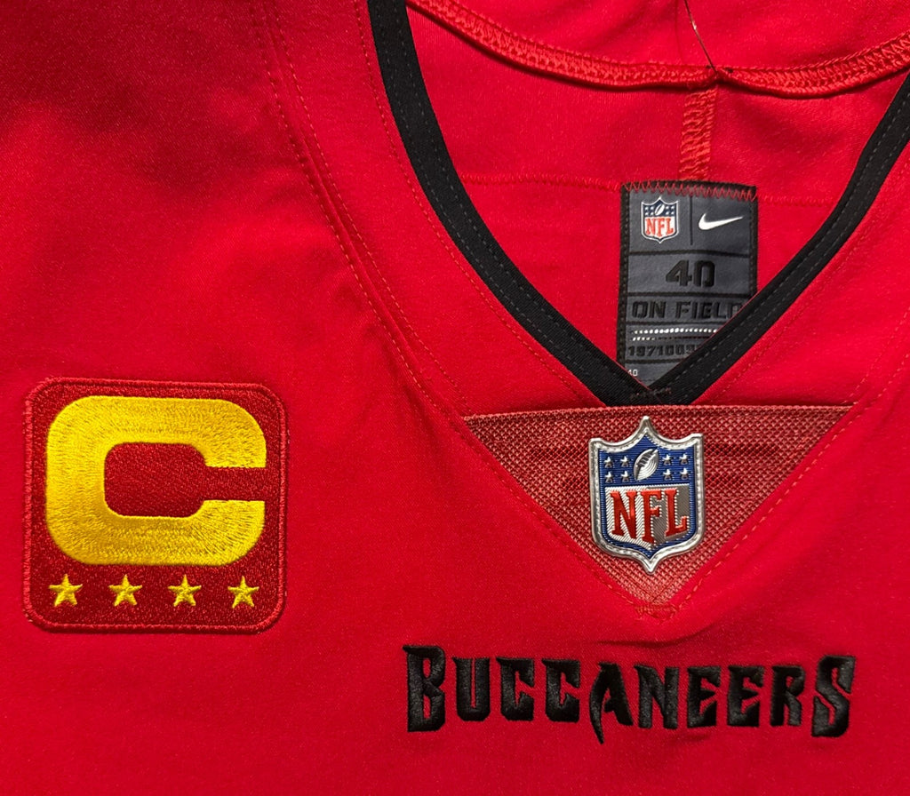 Baker Mayfield Tampa Bay Buccaneers Jersey #6 Nike Vapor Elite Red size 40 (Medium) NFL