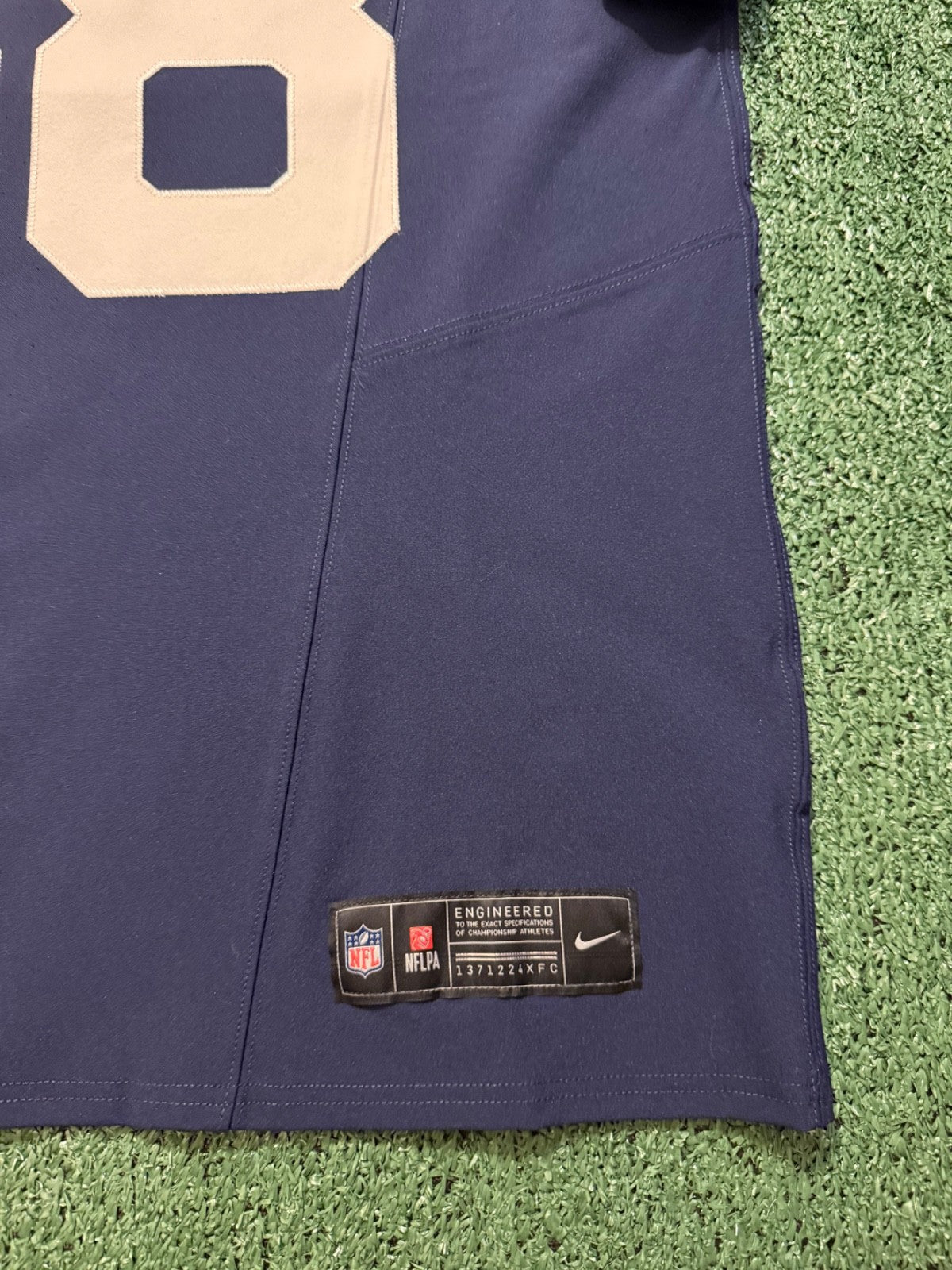 Ceedee Lamb Dallas Cowboys jersey #88 Nike Vapor FUSE Elite Navy size 44 (Large) NFL