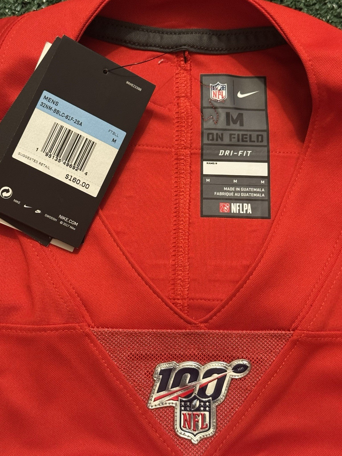 Josh Allen Buffalo Bills Jersey #17 Nike Vapor Limited Red Size M NFL