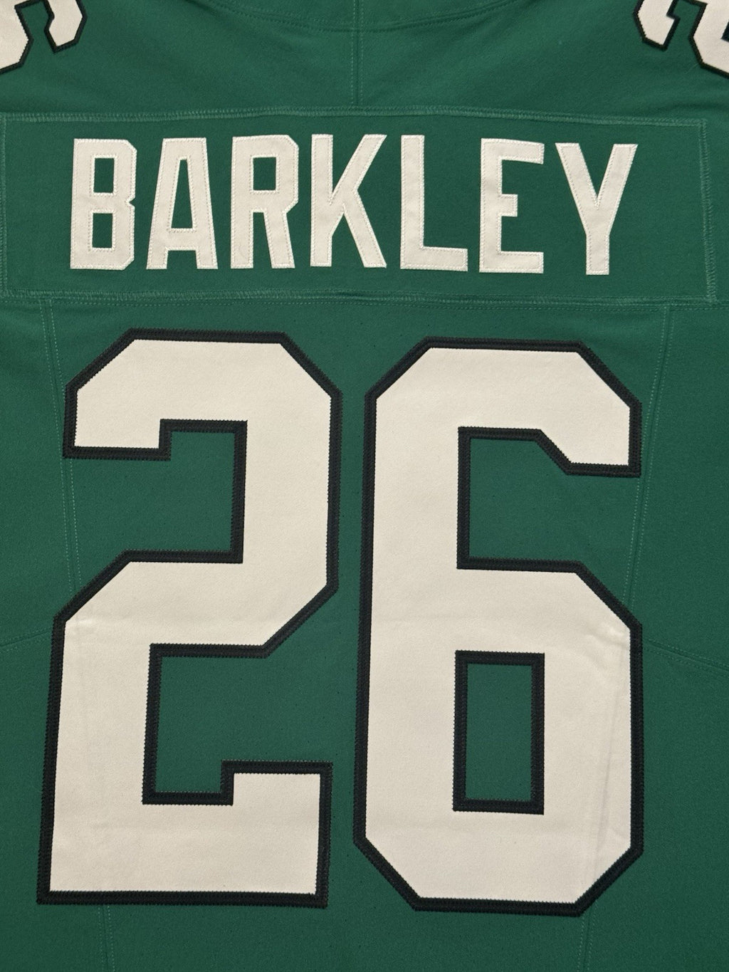 Saquon Barkley Philadelphia Eagles Jersey #26 Nike Vapor FUSE Elite Kelly Green Size 48 (XL) NFL