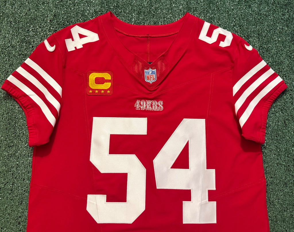 Fred Warner San Francisco 49ers
Jersey #54 Nike Vapor FUSE Elite red Size 44 (Large) NFL
