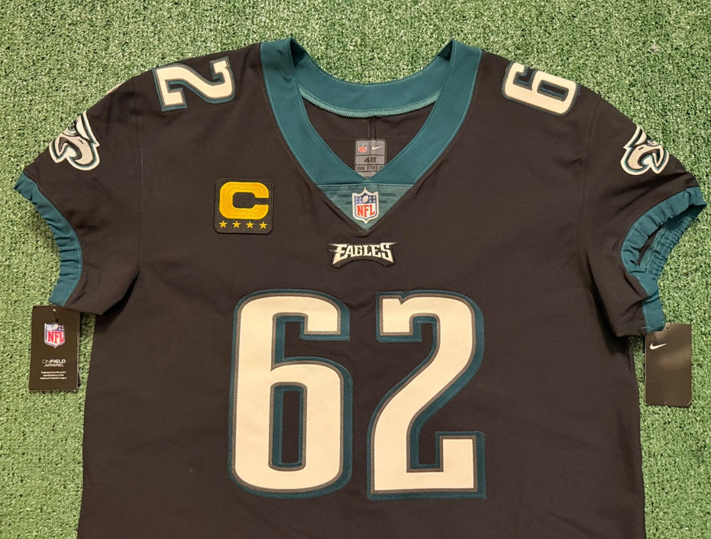 Jason Kelce Philadelphia Eagles Jersey #62 Black Nike Vapor Elite Black size 48 (XL) NFL