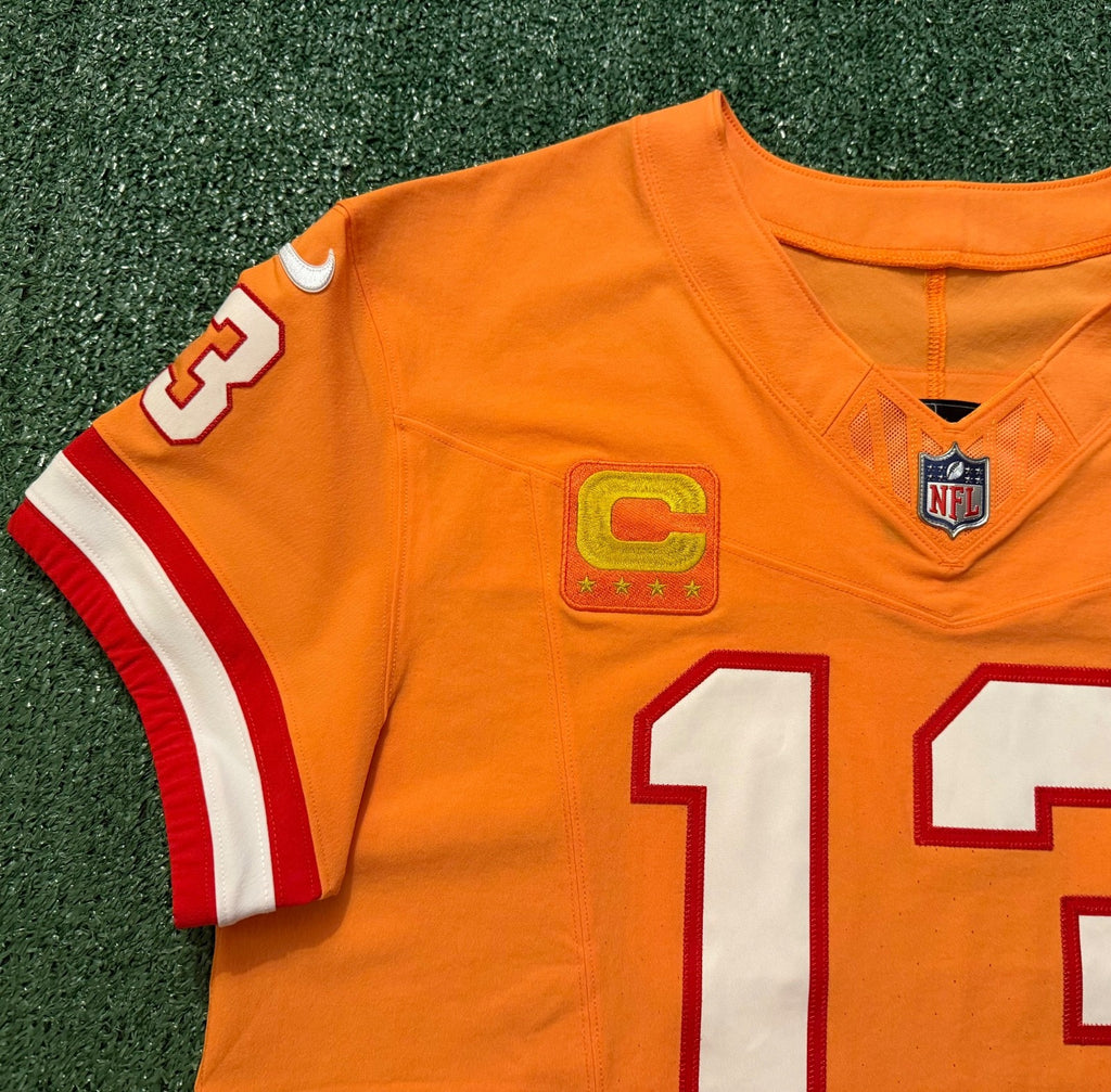Mike Evans Tampa Bay Buccaneers Jersey #13 Nike Vapor FUSE Elite Orange Creamsicle Size 44 (Large) NFL