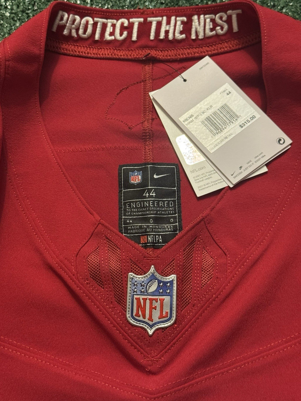 Marvin Harrison Jr Arizona Cardinals Jersey #18 Nike Vapor FUSE Elite red Size 44 (Large) NFL