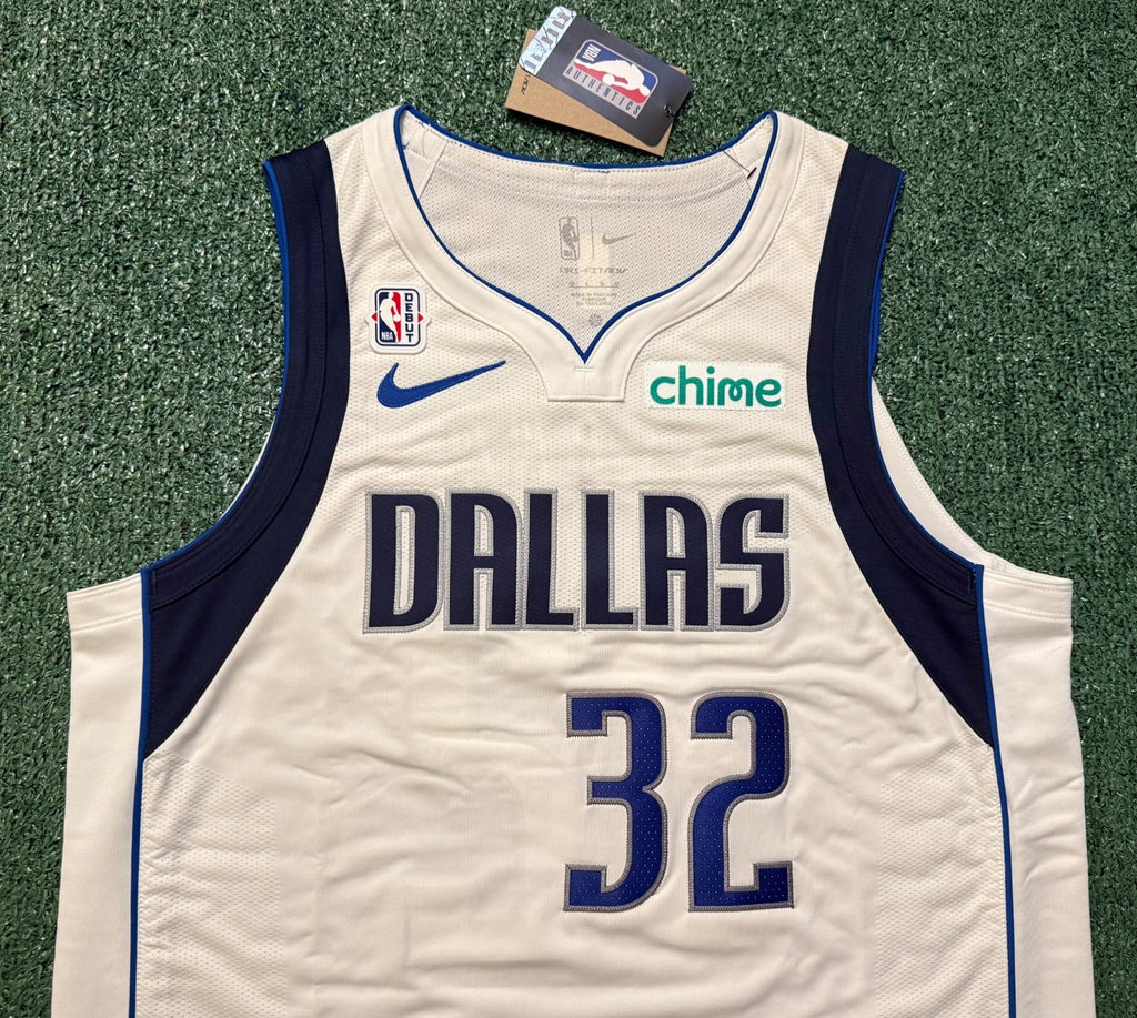 Cooper Flagg Dallas Mavericks Jersey #32 Nike ADV White Size 48 (Large) NBA