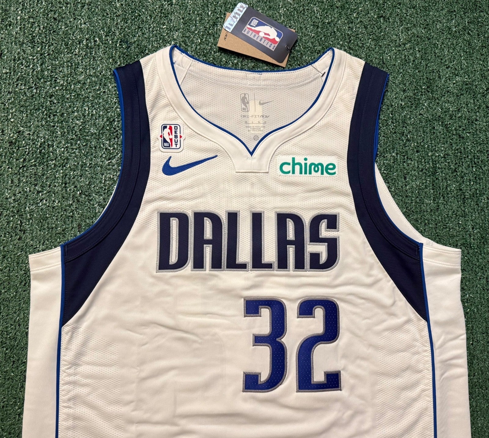 Cooper Flagg Dallas Mavericks Jersey #32 Nike ADV White Size 48 (Large) NBA