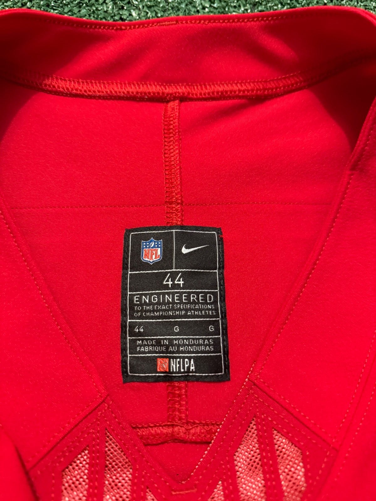 Fred Warner San Francisco 49ers
Jersey #54 Nike Vapor FUSE Elite red Size 44 (Large) NFL