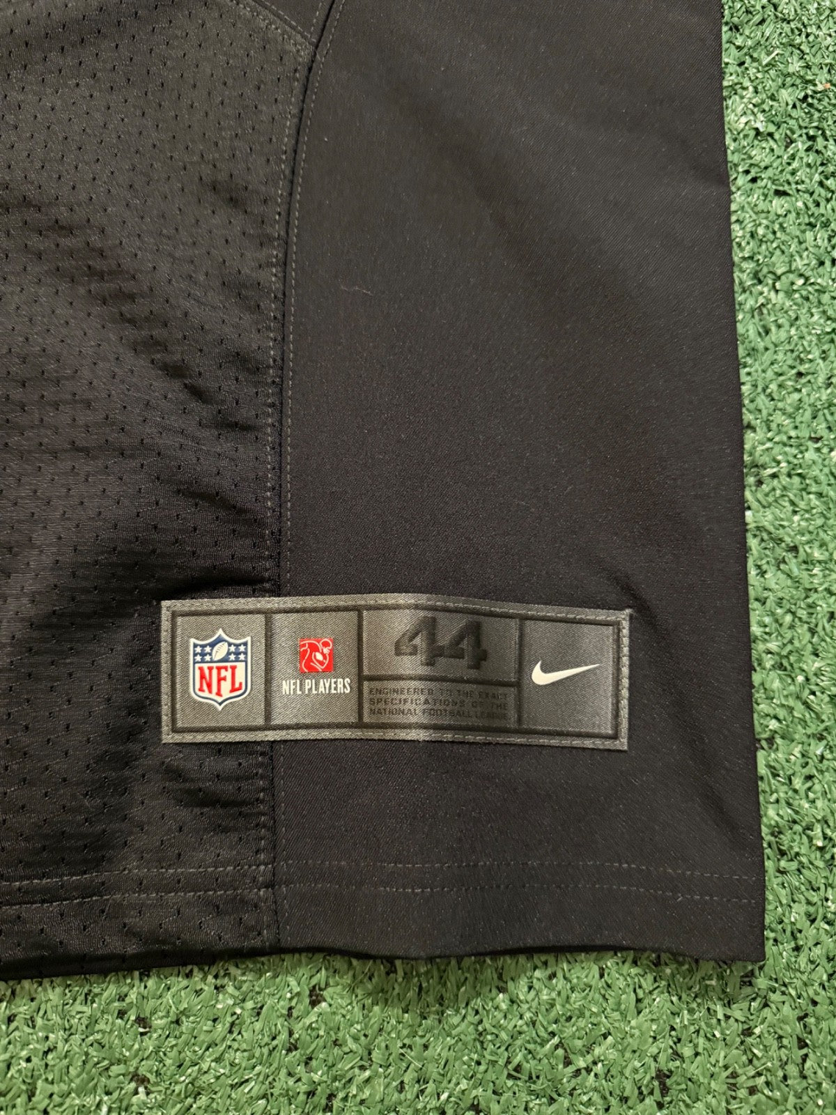 Lamar Jackson Baltimore Ravens Jersey #8 Nike Vapor Elite Black Size 44 (L) NFL