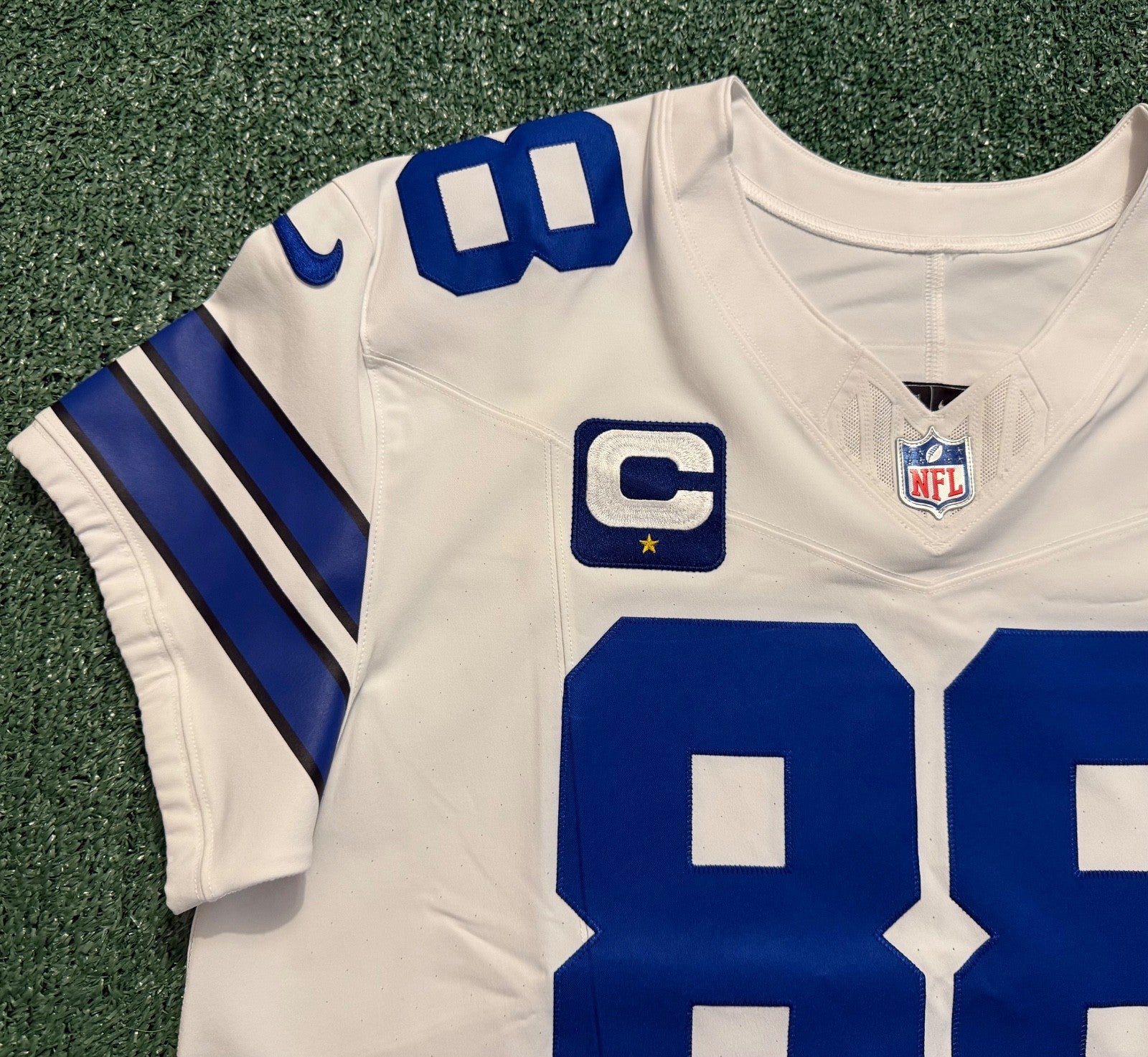 Ceedee Lamb Dallas Cowboys jersey #88 Nike Vapor FUSE Elite White size 48 (XL) NFL