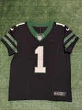 Sauce Gardner New York Jets Jersey #1 Nike Vapor Fuse Elite Black Size 40 (M) NFL