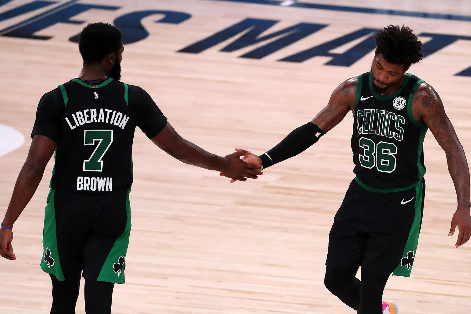 Jaylen Brown Boston Celtics Jersey #7 Nike Vaporknit Authentic Black Size 44 (Medium) NBA