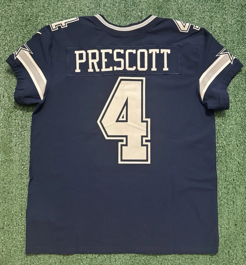 Dak Prescott Dallas Cowboys jersey #4 Nike Vapor Elite Jersey Navy Size 48 (XL) NFL