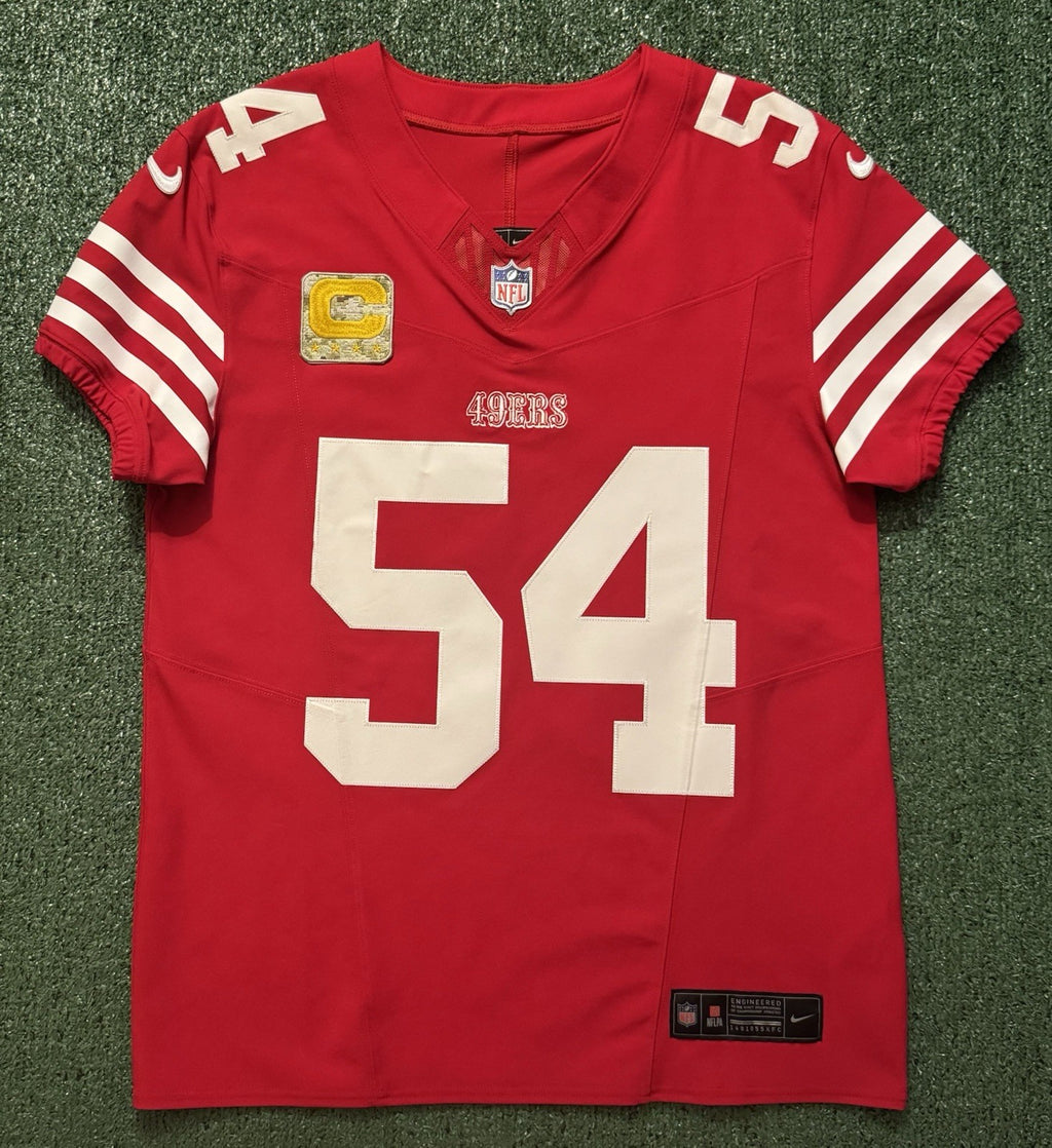 Fred Warner San Francisco 49ers
Jersey #54 Nike Vapor FUSE Elite red Size 40 (Medium) NFL