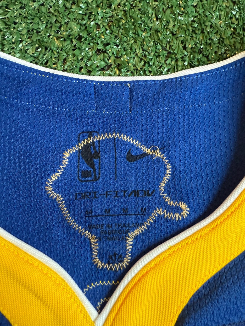 Steph Curry Golden State Warriors Jersey #30 Nike ADV Authentic Blue Size 44 (M) NBA