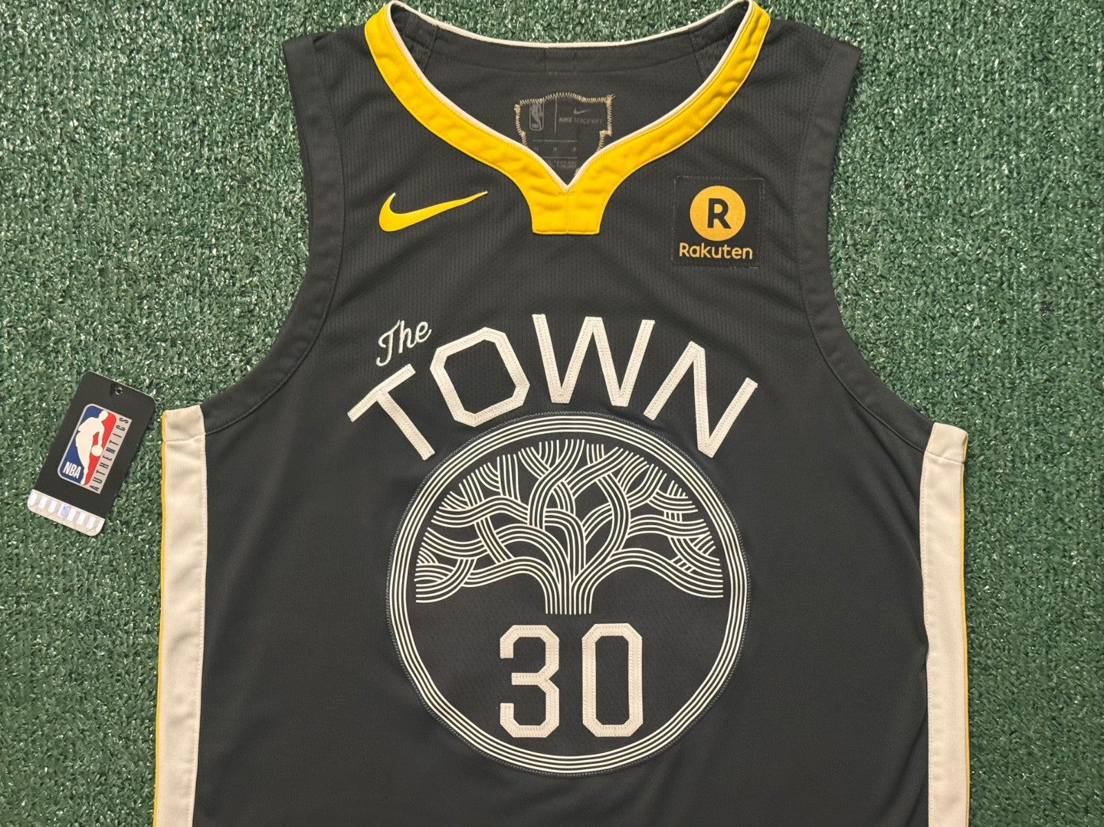 Steph Curry Golden State Warriors Jersey #30 Nike AeroSwift Authentic Gray Size 44 (M) NBA