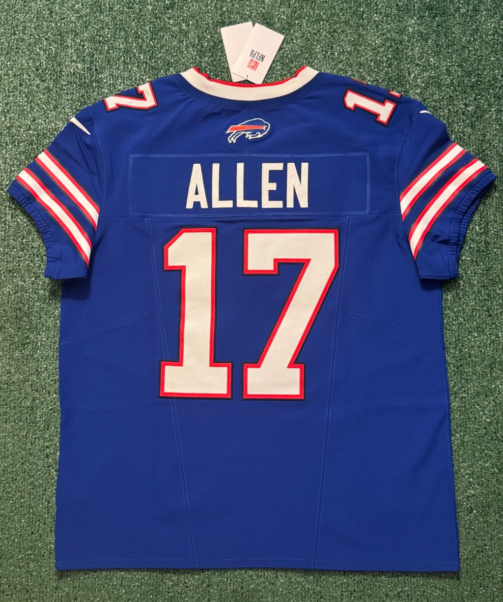 Josh Allen Buffalo Bills Jersey #17 Nike Vapor Fuse Elite Blue Size 48 (XL) NFL