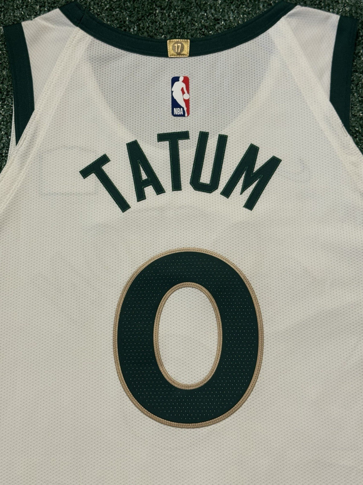 Jayson Tatum Boston Celtics Jersey #0 Nike ADV Authentic White Size 56 (XXL) NBA