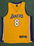 Kobe Bryant Los Angeles Lakers Jersey #8 Nike Authentic Gold Size 48 (XL) NBA