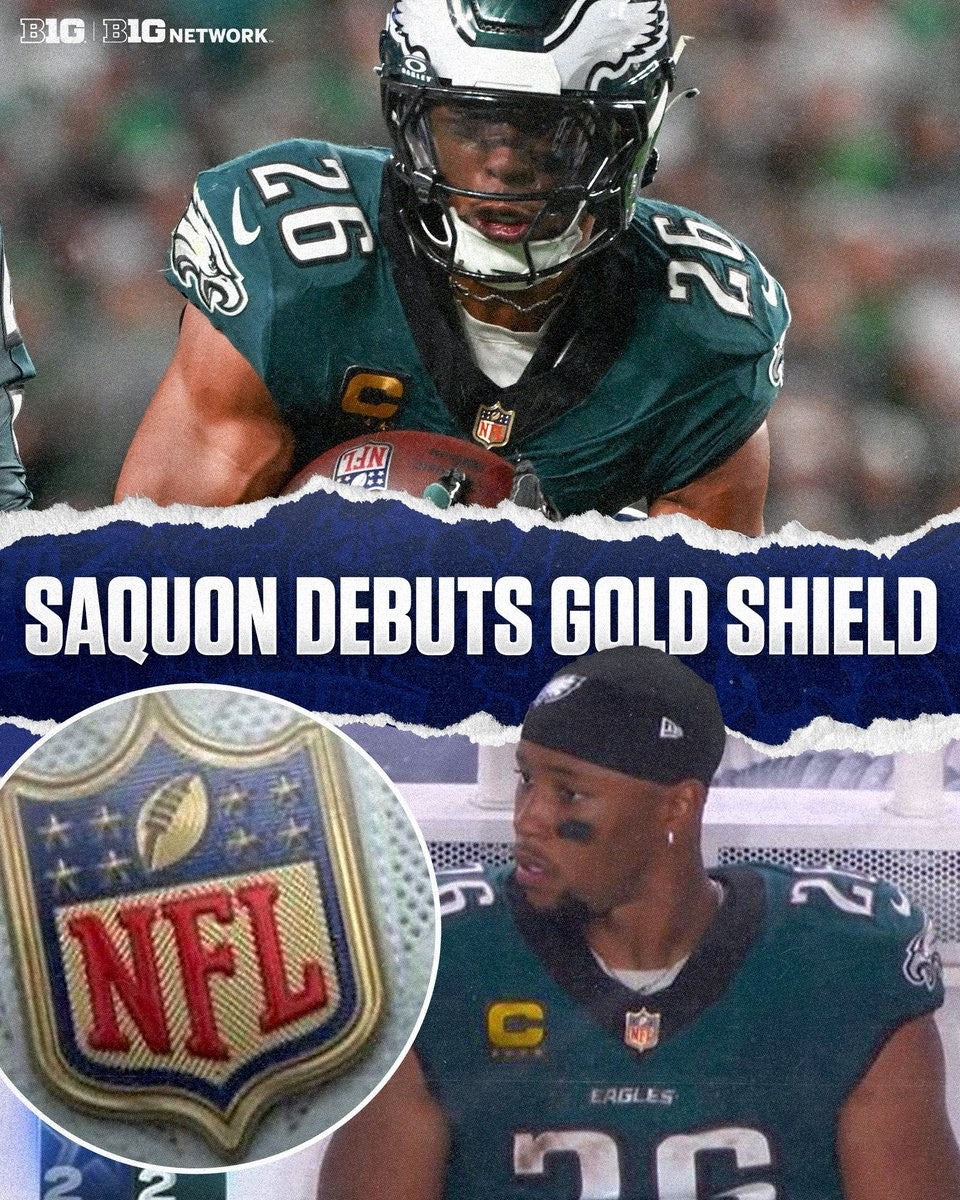 Saquon Barkley Philadelphia Eagles Jersey #26 Nike Vapor FUSE Elite Black Size 48 (XL) NFL