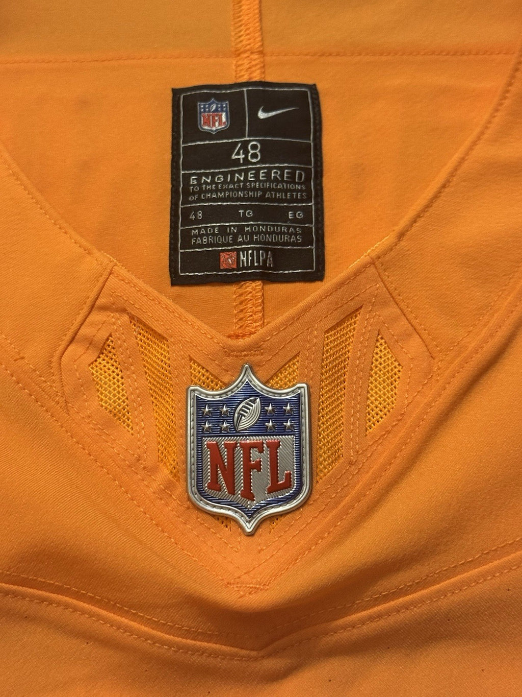 Mike Evans Tampa Bay Buccaneers Jersey #13 Nike Vapor FUSE Elite Orange Creamsicle Size 48 (XL) NFL