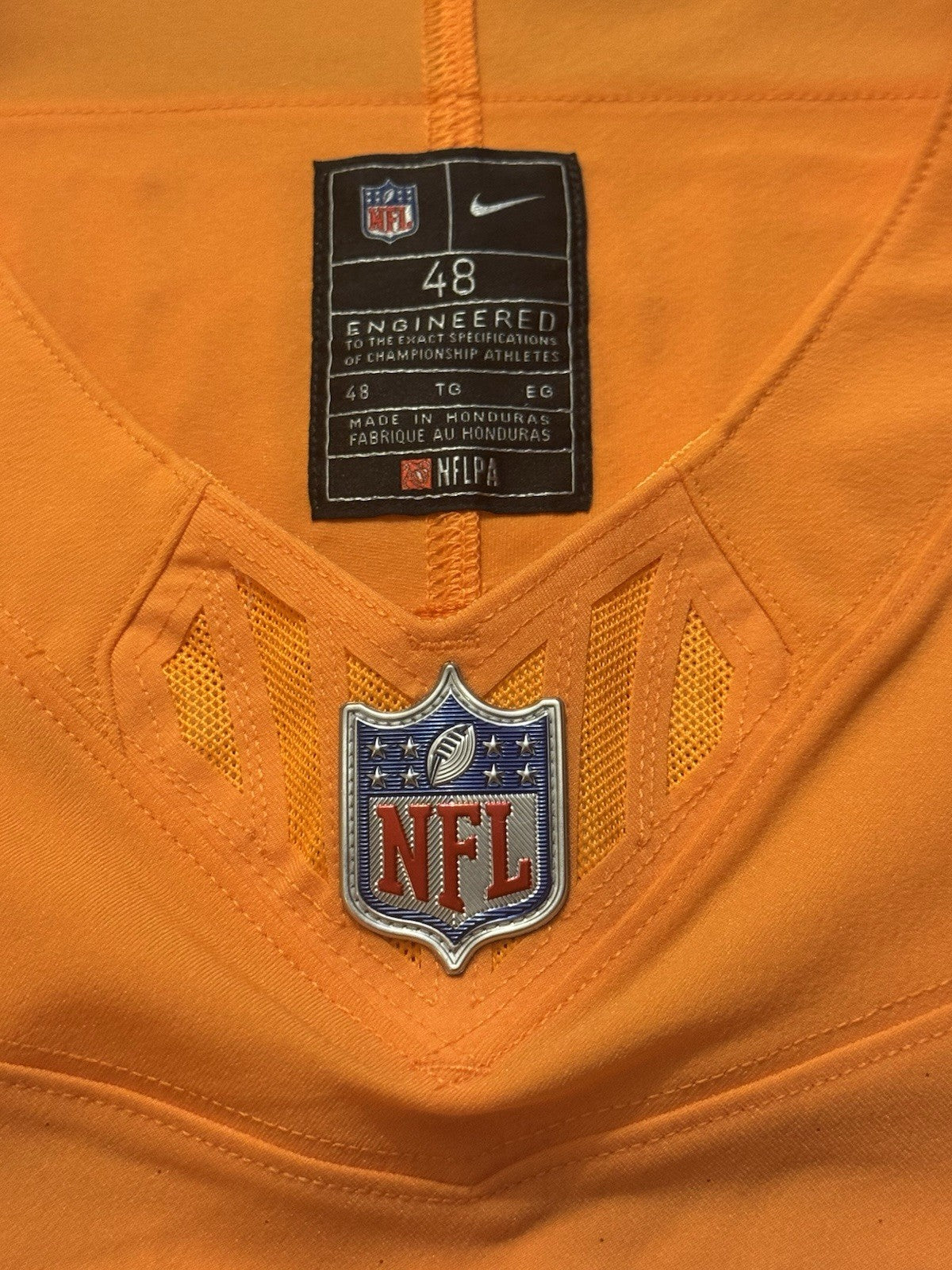Mike Evans Tampa Bay Buccaneers Jersey #13 Nike Vapor FUSE Elite Orange Creamsicle Size 48 (XL) NFL