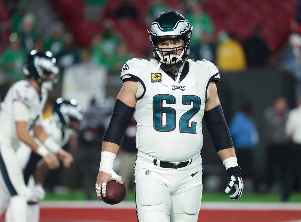Jason Kelce Philadelphia Eagles Jersey #62 Nike Vapor Elite White Size 48 (XL) NFL