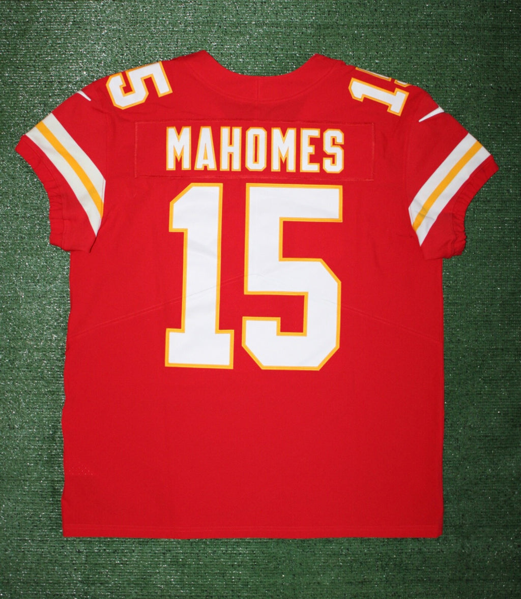 Patrick Mahomes Kansas City Chiefs Jersey #15 Nike Vapor Elite Red Size 48 (XL) NFL