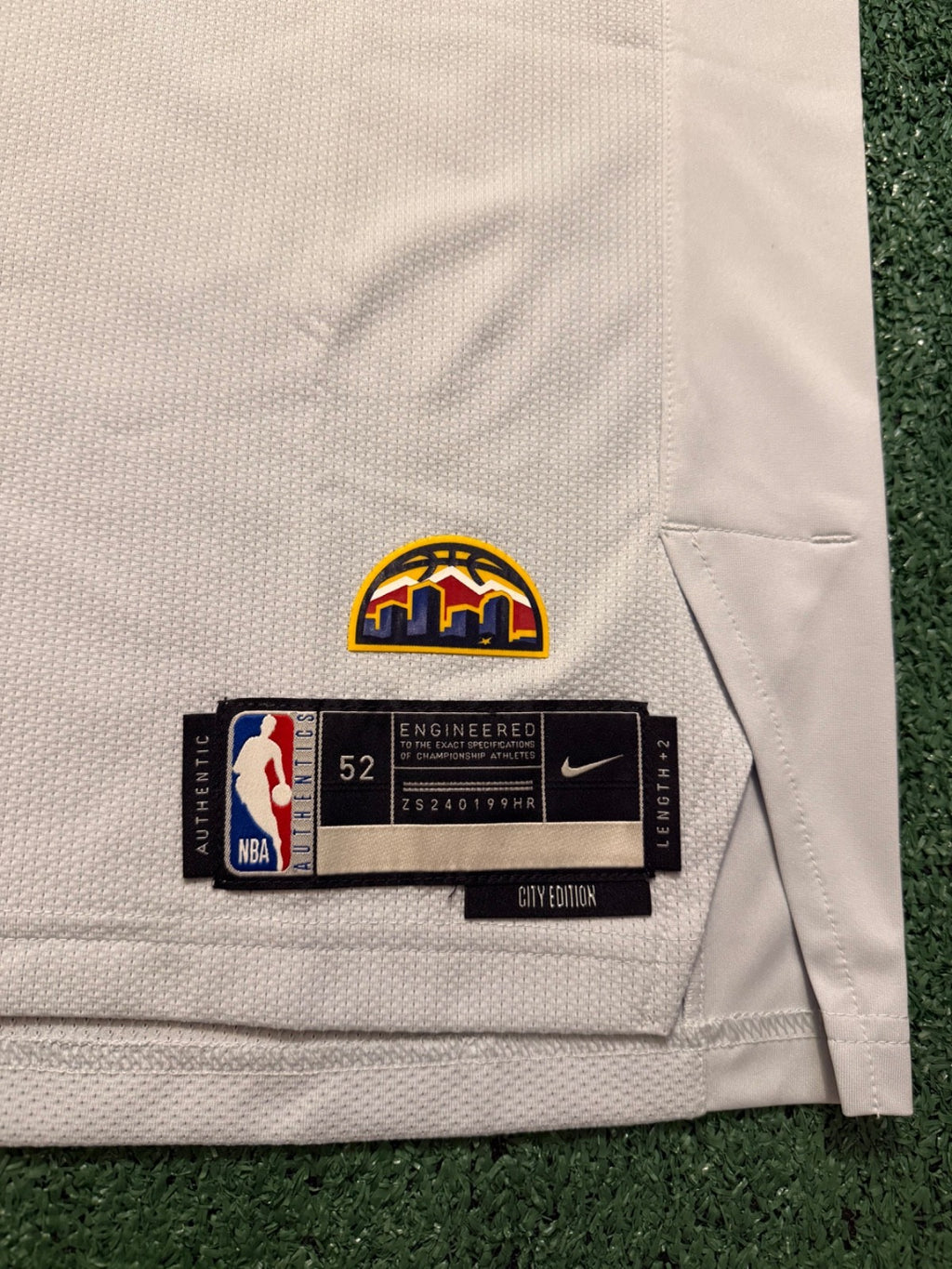 Nikola Jokic Denver Nuggets Jersey #15 Nike ADV Authentic White Size 52 (XL) NBA