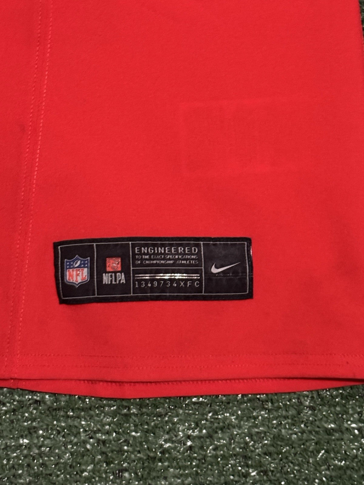 Isiah Pacheco Kansas City Chiefs Jersey #10 Nike Vapor Fuse Elite Red Size 44 (L) NFL