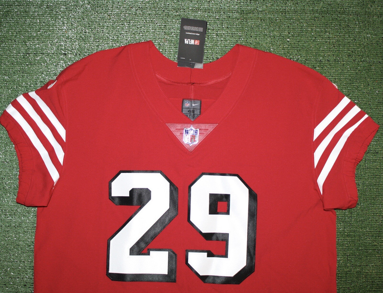 Talanoa Hufanga San Francisco 49ers Jersey #29 Nike Vapor FUSE Elite red Size 48 (XL) NFL