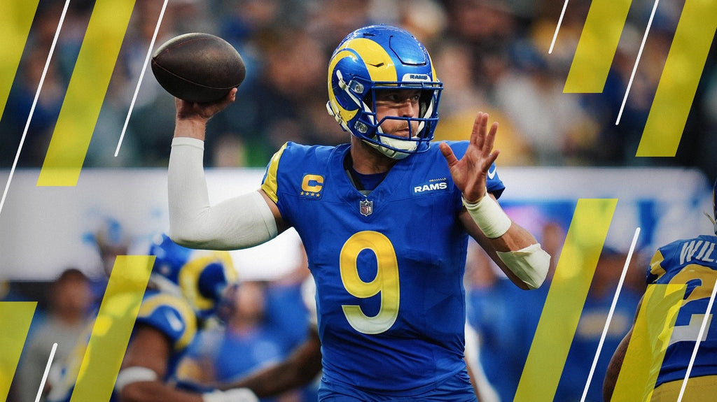 Matthew Stafford Los Angeles Rams Jersey #9 Nike Vapor FUSE Elite blue Size 44 (Large) NFL