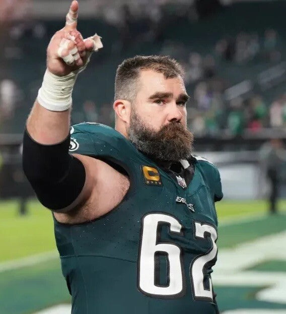 Jason Kelce Philadelphia Eagles Jersey #62 Nike Vapor FUSE Elite Green Size 48 (XL) NFL