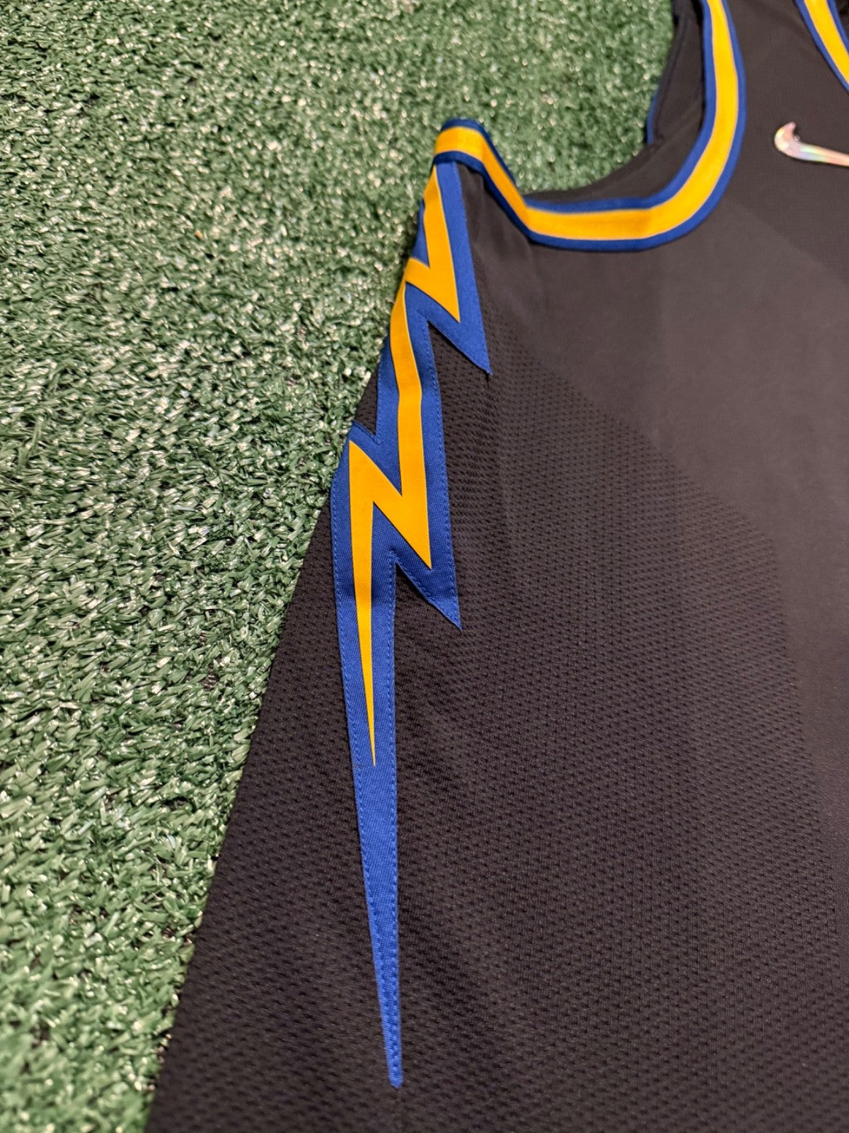 Steph Curry Golden State Warriors Jersey #30 Nike ADV Authentic Black Size 52 (XL) NBA