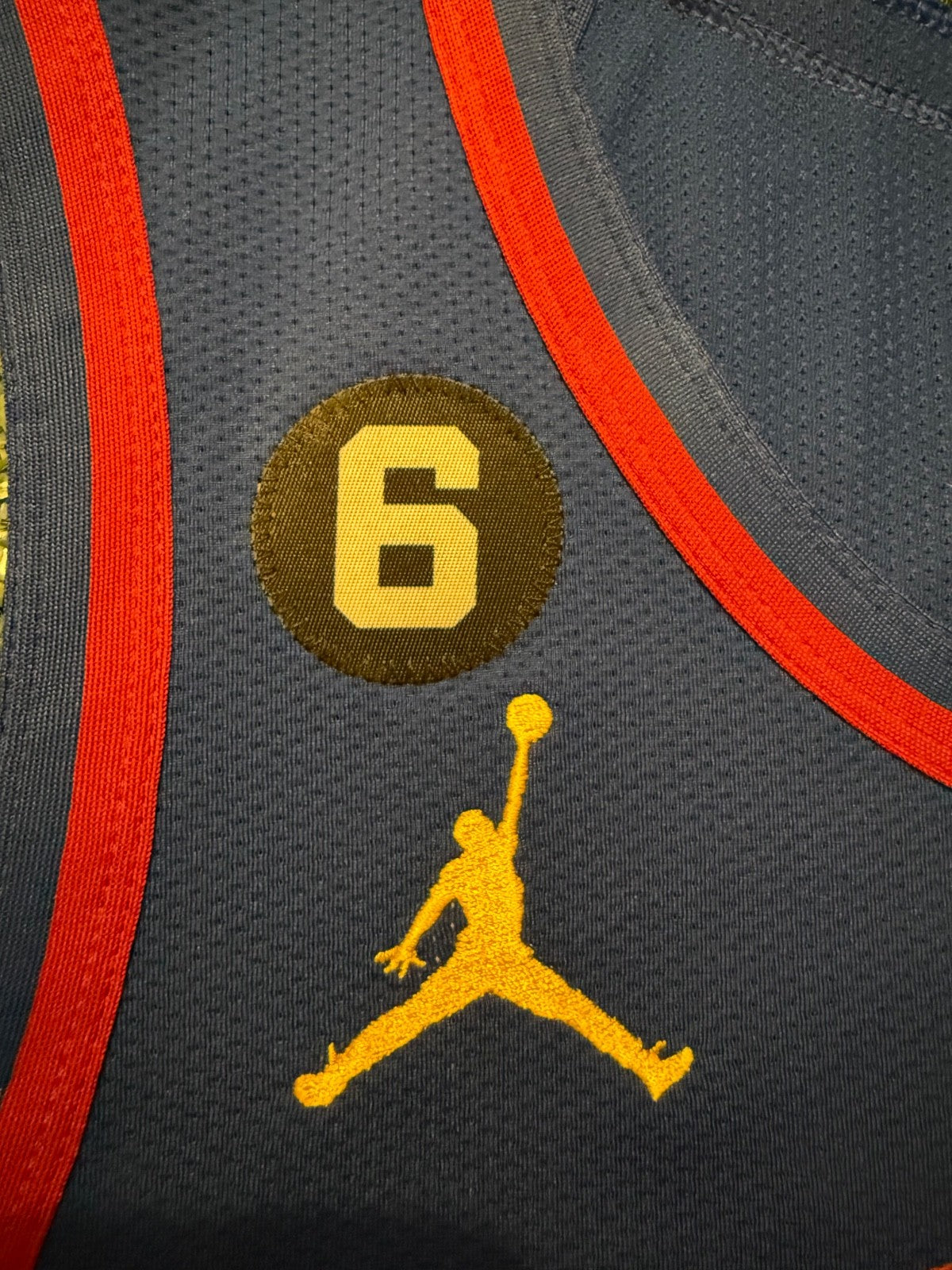 Jamal Murray Denver Nuggets Jersey #27 Nike ADV Authentic Blue Size 52 (XL) NBA