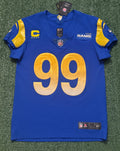 Aaron Donald Los Angeles Rams Jersey #99 Nike Vapor Elite Blue Size 40 (Medium) NFL