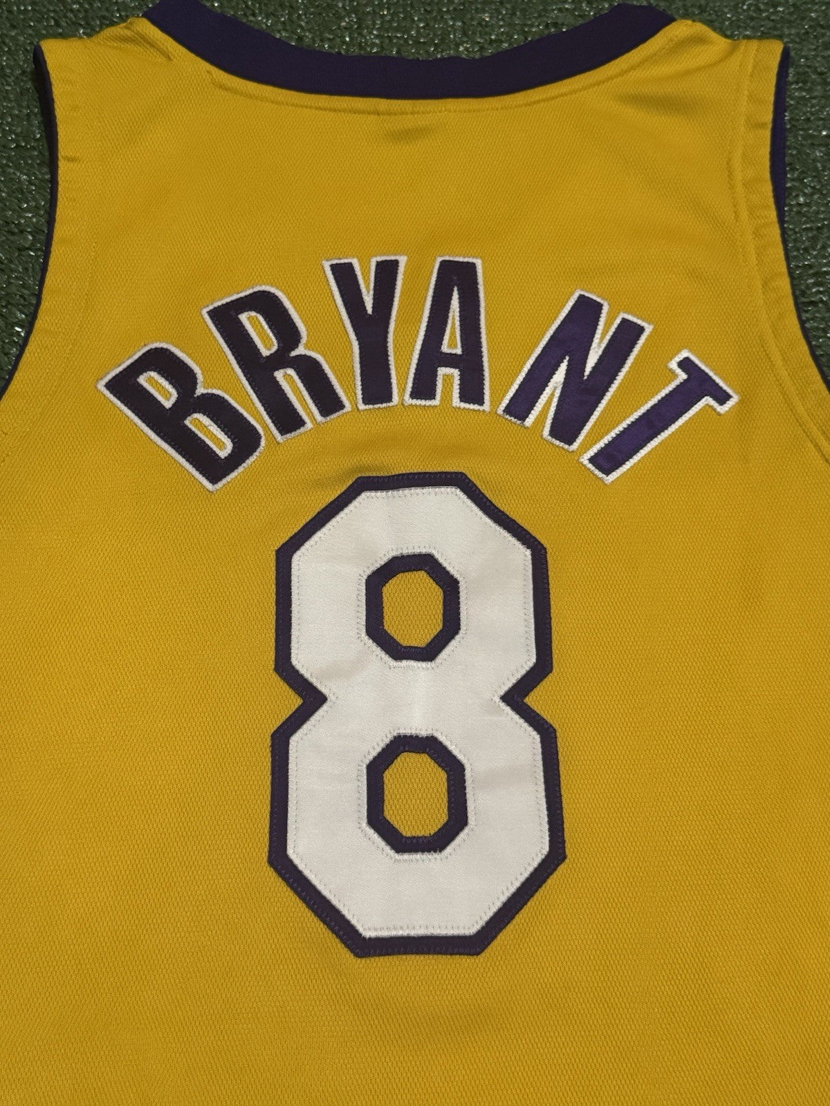 Kobe Bryant Los Angeles Lakers Jersey #8 Nike Authentic Gold Size 44 (L) NBA