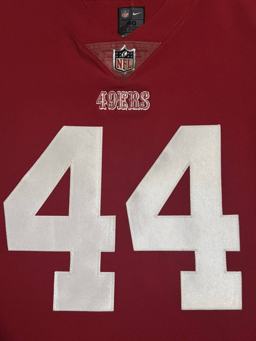 Kyle Jusczcyk San Francisco 49ers
Jersey #44 Nike Vapor Elite red
Size 40 (Medum) NFL