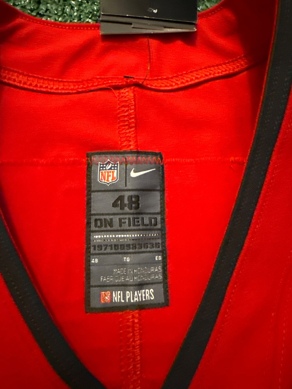 Vita Vea Tampa Bay Buccaneers Jersey #50 Nike Vapor Elite Red Size 48 (XL) NFL