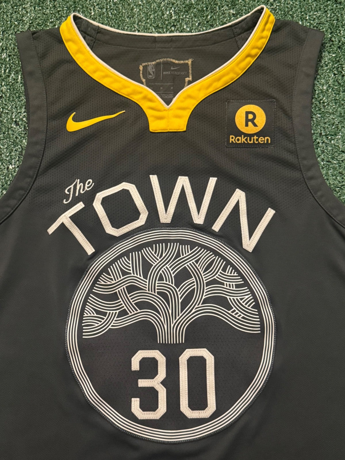 Steph Curry Golden State Warriors Jersey #30 Nike AeroSwift Authentic Gray Size 44 (M) NBA