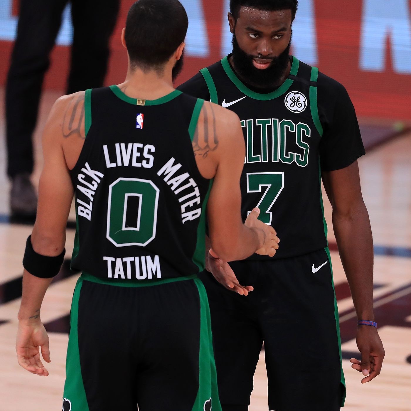 Jayson Tatum Boston Celtics Jersey #0 Nike VaporKnit Authentic Black Size 48 (L) NBA