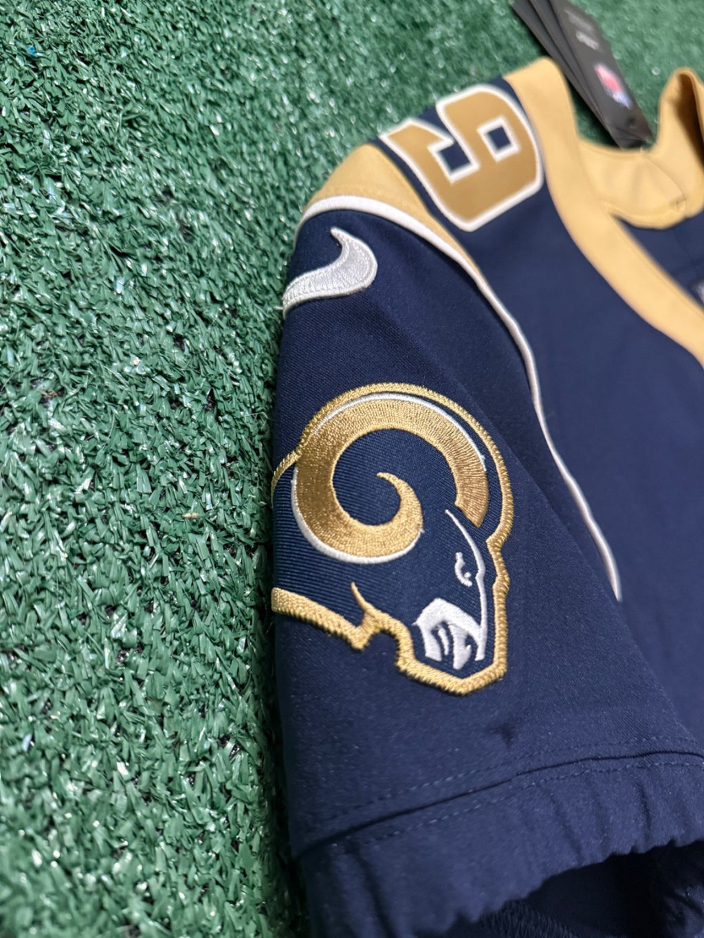 Aaron Donald Los Angeles Rams Jersey #99 Nike Vapor Elite Blue Size 44 (Large) NFL