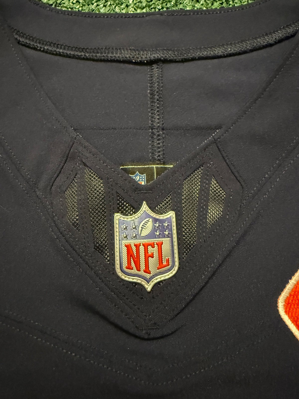Caleb Williams Chicago Bears Jersey #18 Nike Vapor FUSE Elite Navy Size 40 (Medium) NFL