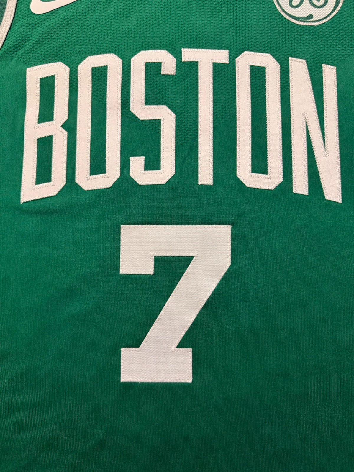 Jaylen Brown Boston Celtics Jersey #7 Nike Vaporknit Authentic Green Size 52 (XL) NBA