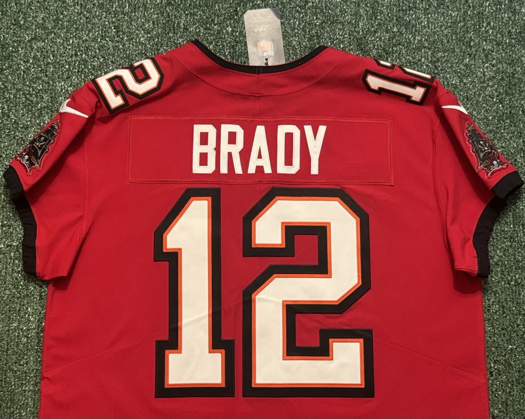 Tom Brady Tampa Bay Buccaneers Jersey #12 Nike Vapor Elite Red size 48 (XL) NFL